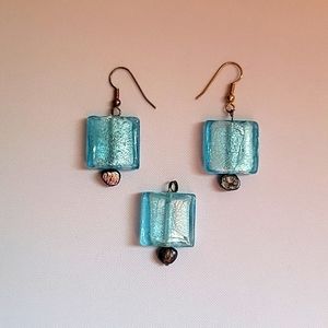 Pendant with Matching Earrings